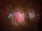 2013.03.04, Kompleks mgławic Oriona (M42, M43, NGC1977)