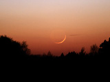 2007.02.18, młody Księżyc 28h po nowiu