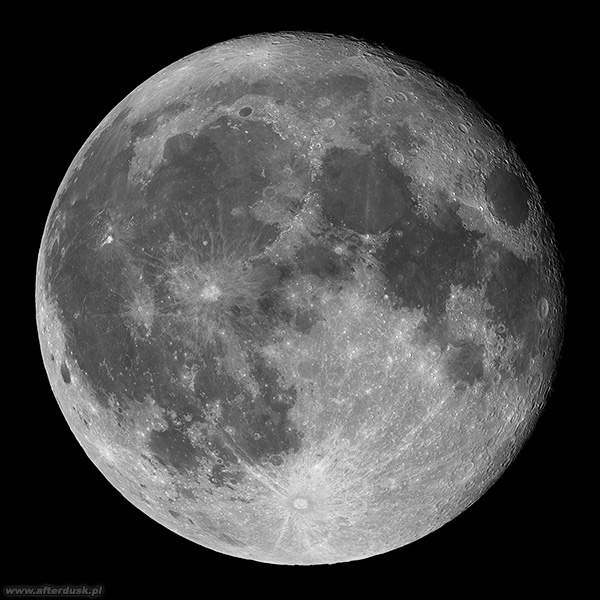 Księżyc, faza 98.1%