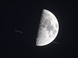 2018.02.23, Zakrycie Aldebarana przez Księżyc