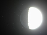 2008.04.13, Zakrycie M44 przez Księżyc