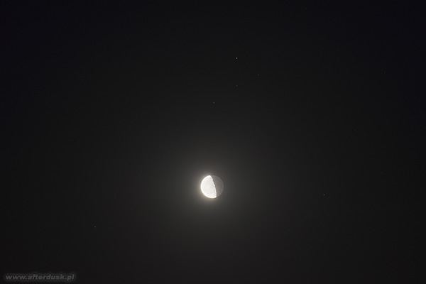 Księżyc i Mars 11.07.2020