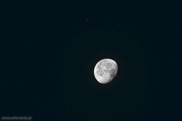 Księżyc i Mars 6.09.2020