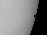 2003.05.07, tranzyt Merkurego przez tarczę Słońca