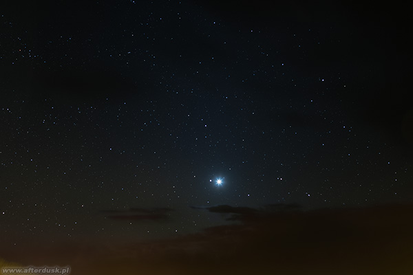 Wenus w gwiazdozbiorze Lwa