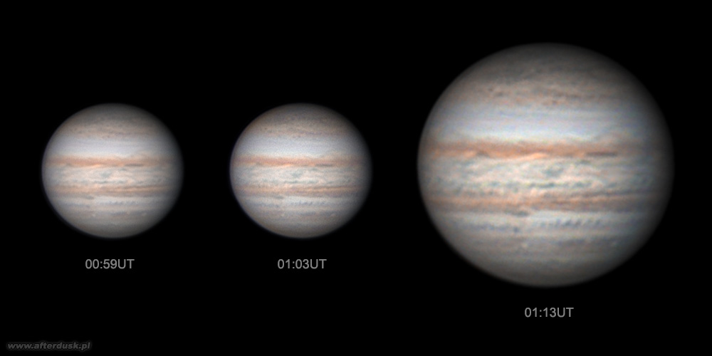 Jowisz 4.sierpnia 2022 roku