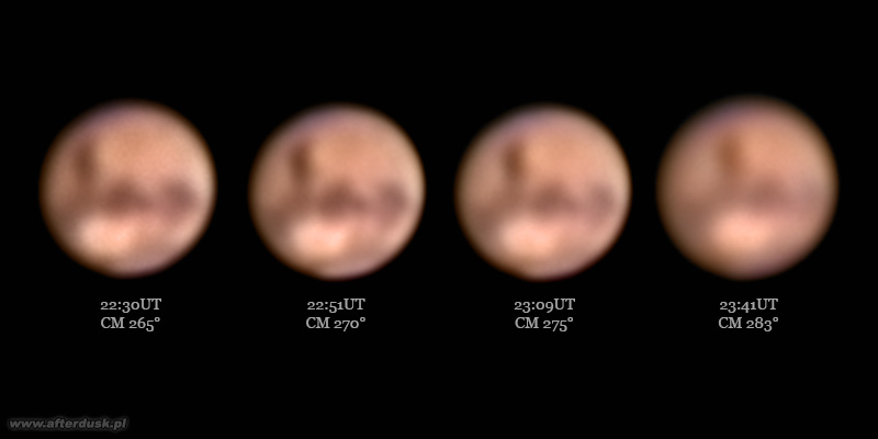 Mars z 11. sierpnia 2018