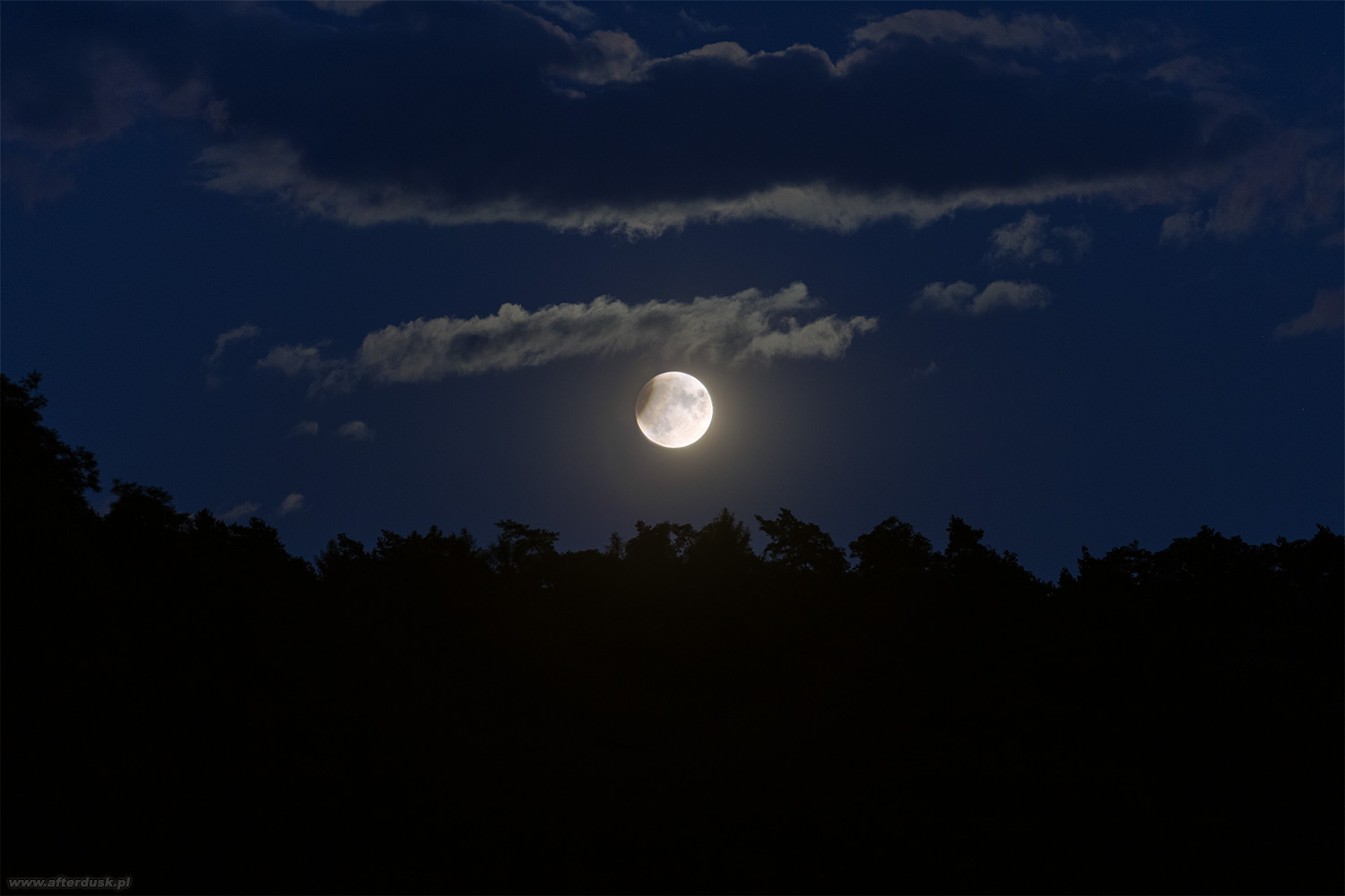 Zaćmienie Księżyca 20:14UT