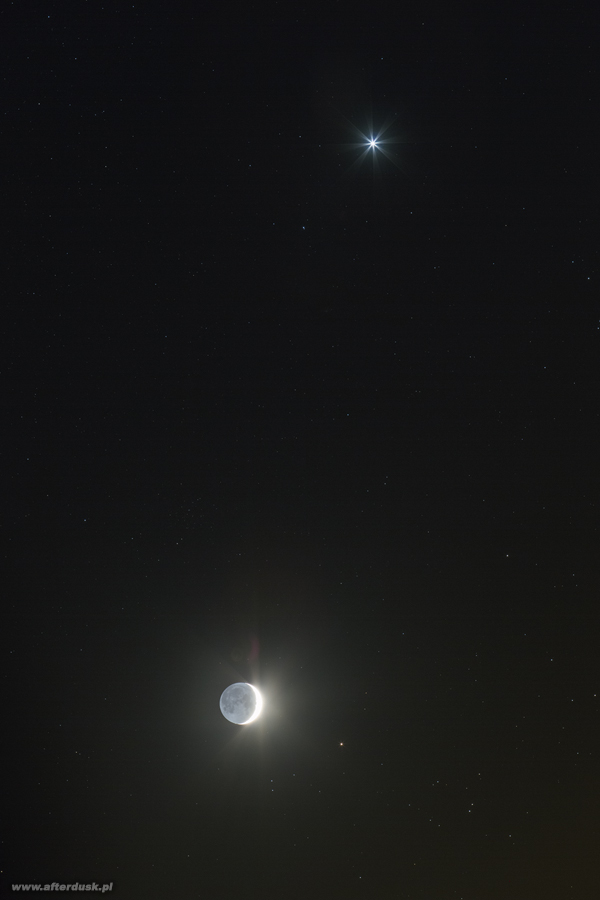 Księżyc i Wenus