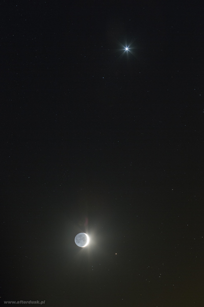 Księżyc i Wenus