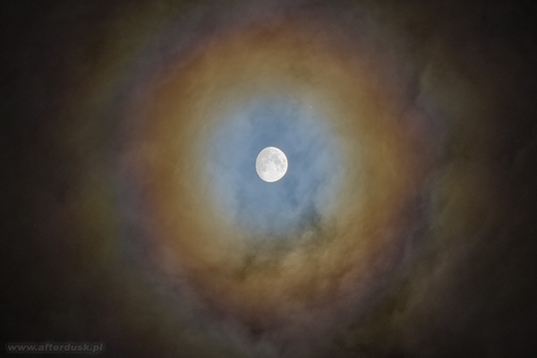 Księżyc i Mars 21:03UT