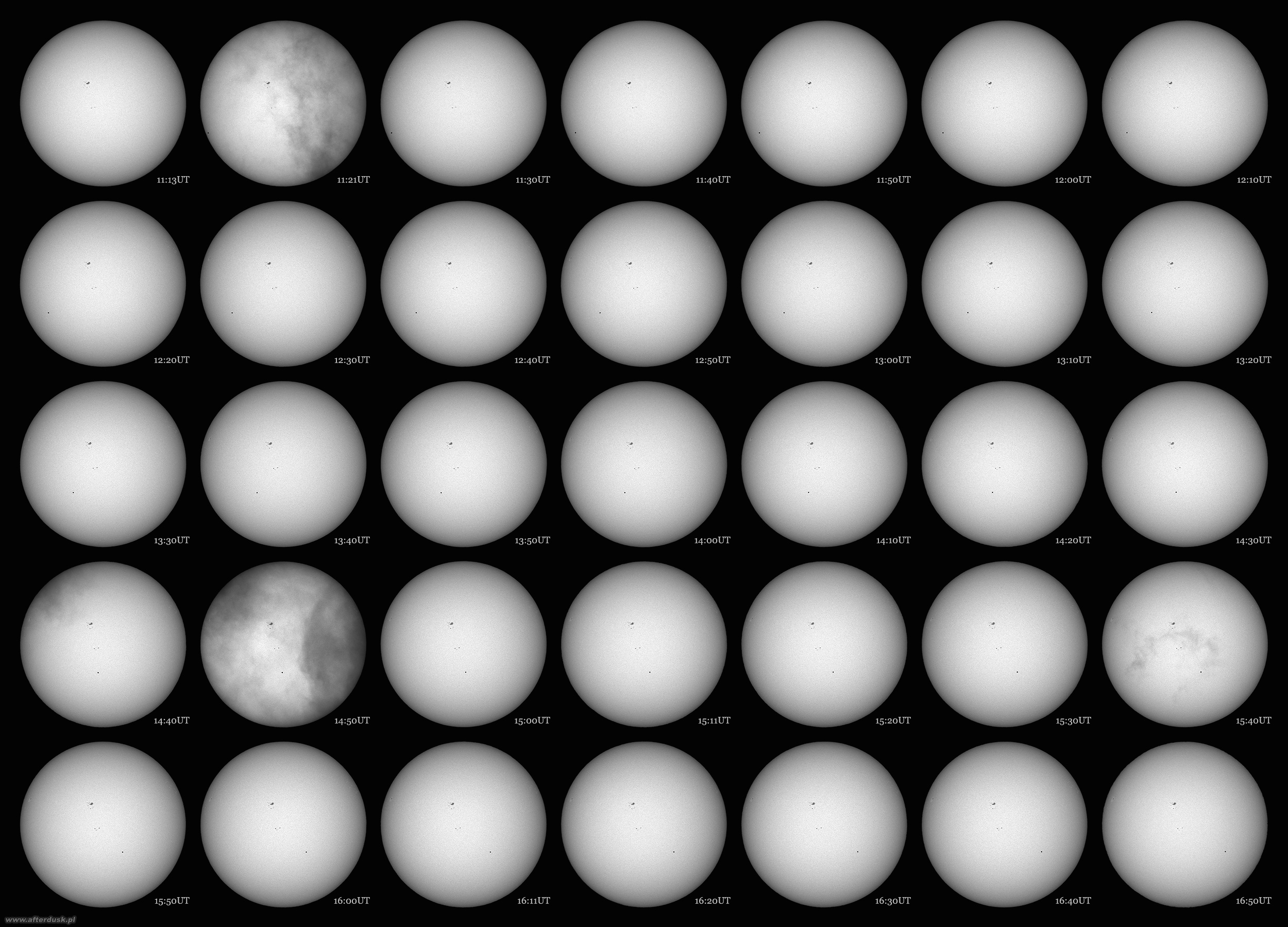 Przejście Merkurego przez tarczę Słońca