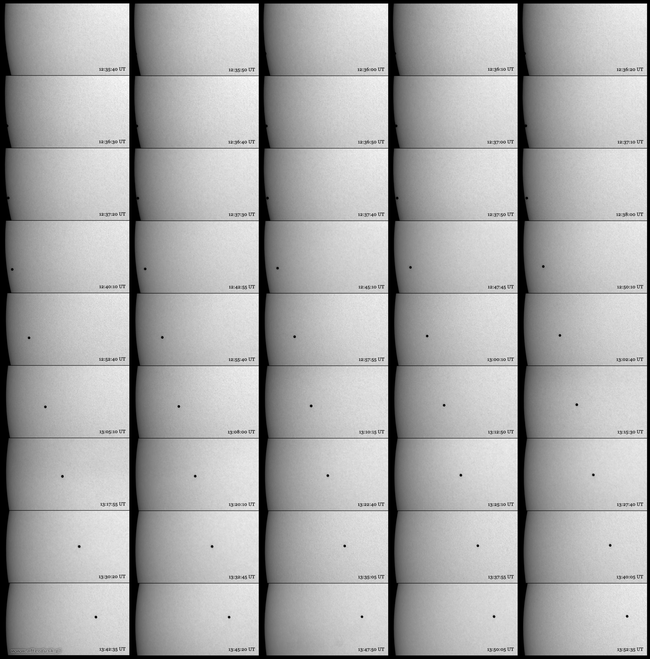 Tranzyt Merkurego - LX200