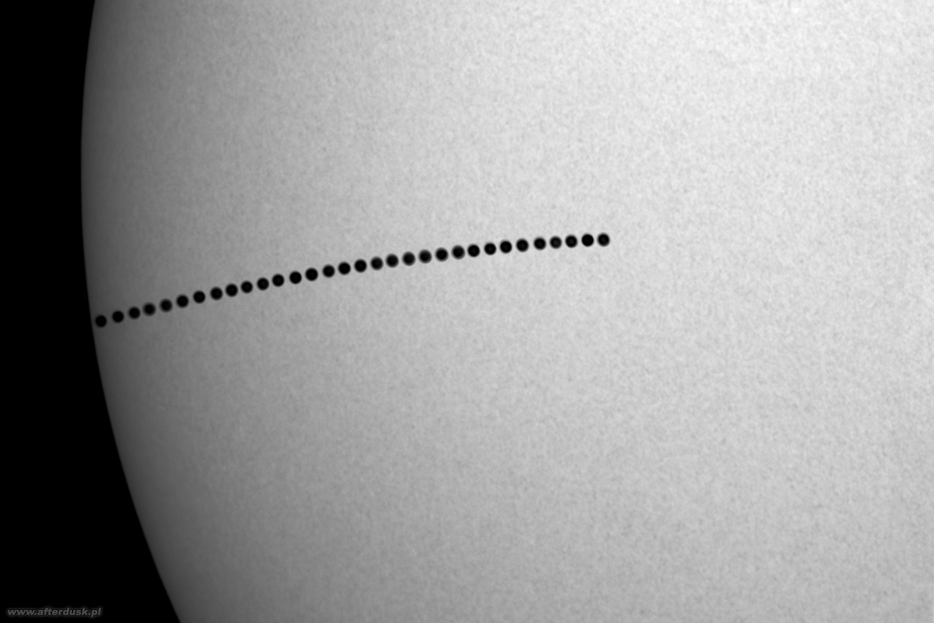 Tranzyt Merkurego - LX200