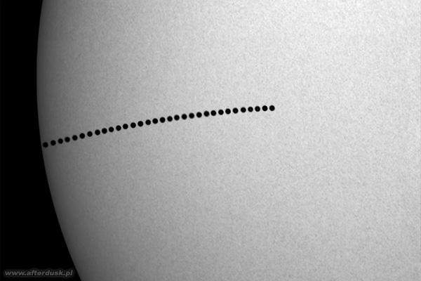 Tranzyt Merkurego - LX200