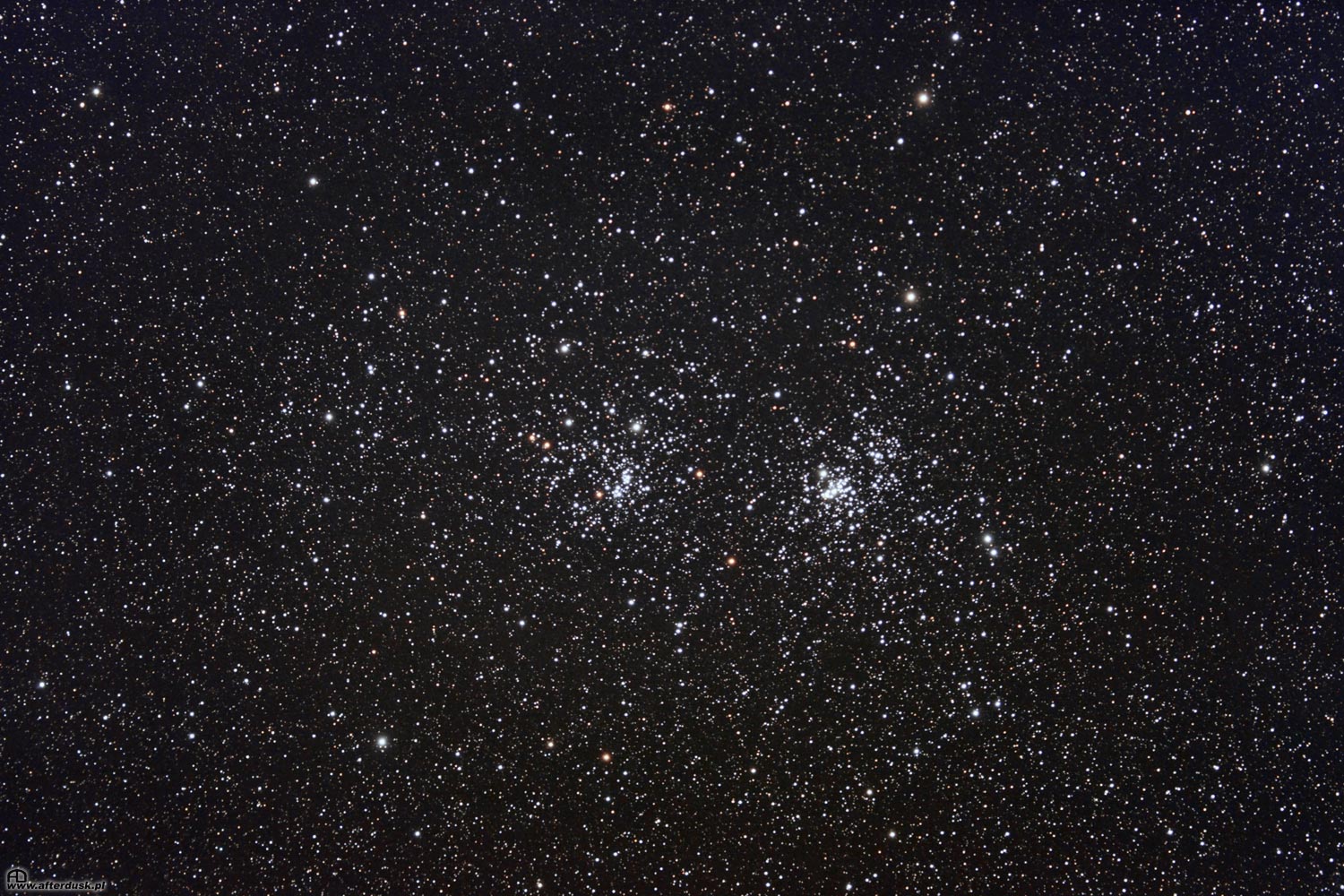 Podwójna gromada NGC884 i NGC869