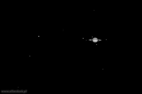 Księżyce Saturna 23.04.2008