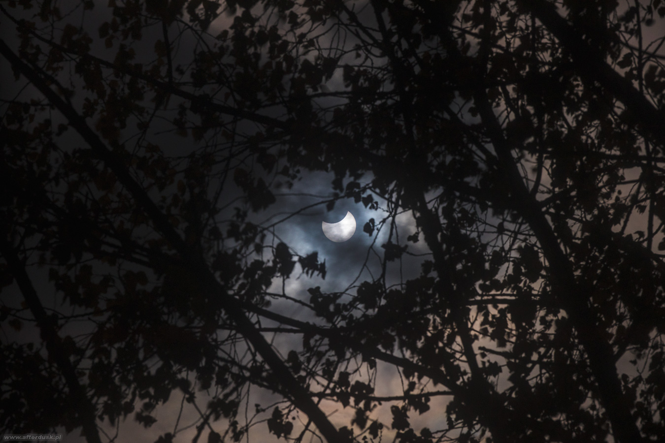 Zaćmienie Słońca 25.10.2022