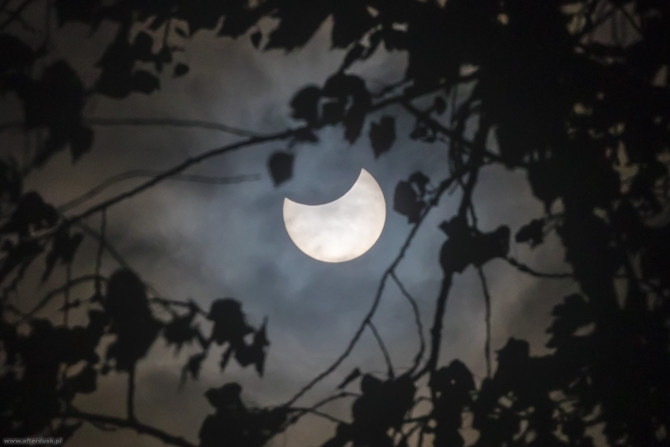 Zaćmienie Słońca 25.10.2022