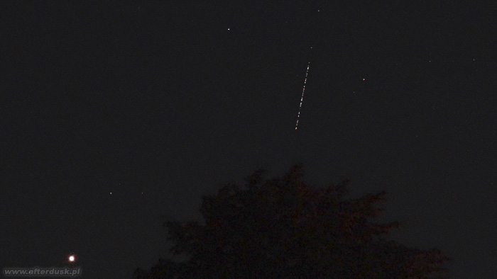 Starlink L9, 2020.08.08, godz.01:30-01:34UT