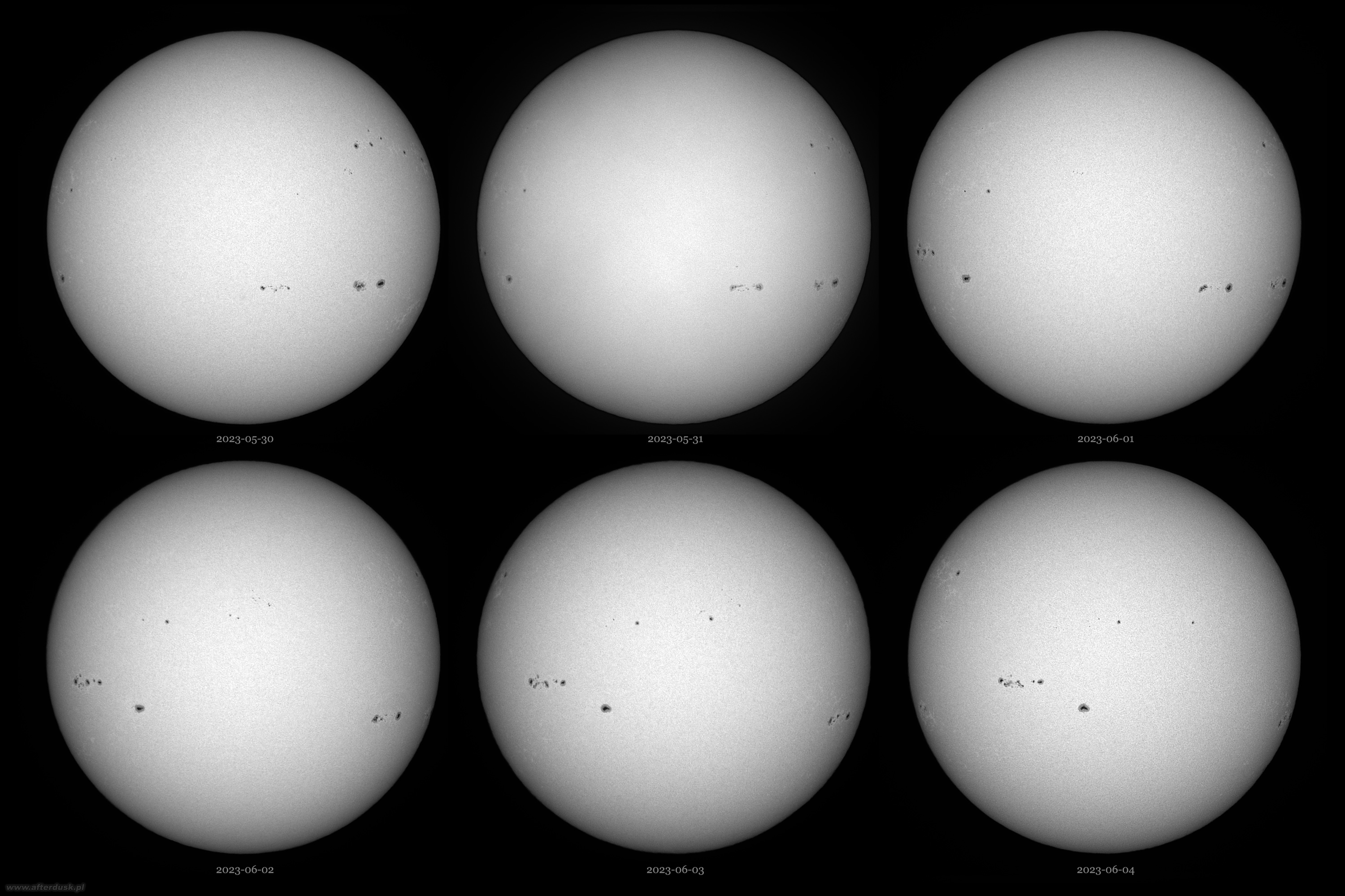 Słońce, 2023.05.30-06.04