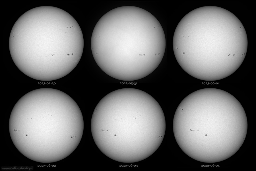 Słońce, 2023.05.30-06.04