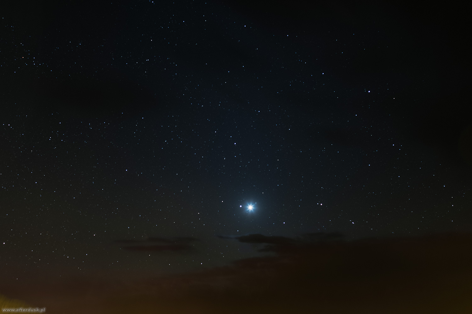 Wenus w gwiazdozbiorze Lwa